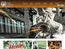 Tablet Screenshot of akronsymphony.org